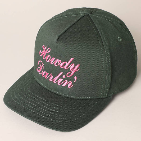Howdy Darlin Flatbill Cap
