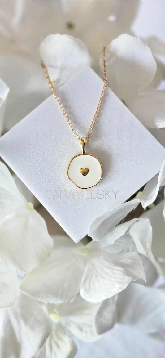 18k Gold Plated Heart Necklace