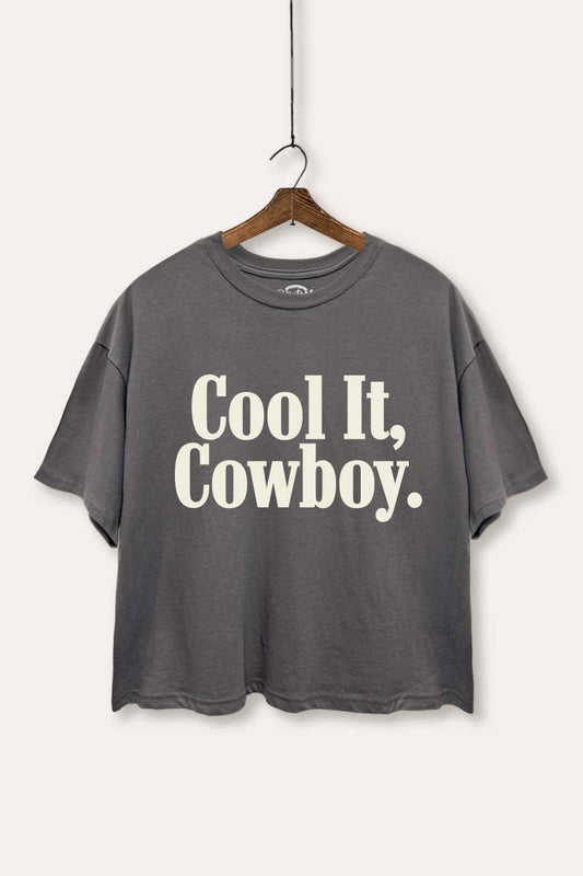 Cool It Cowboy Graphic Crop