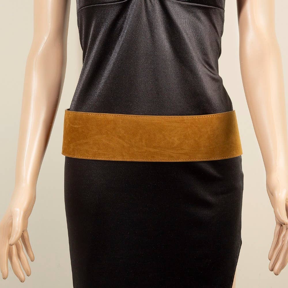 Vegan Leather Multi Strap Waist Belt