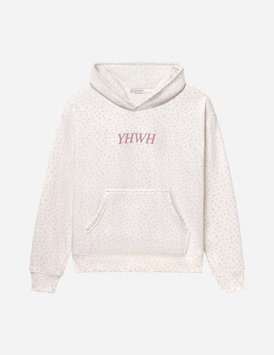 YHWH Floral Hoodie