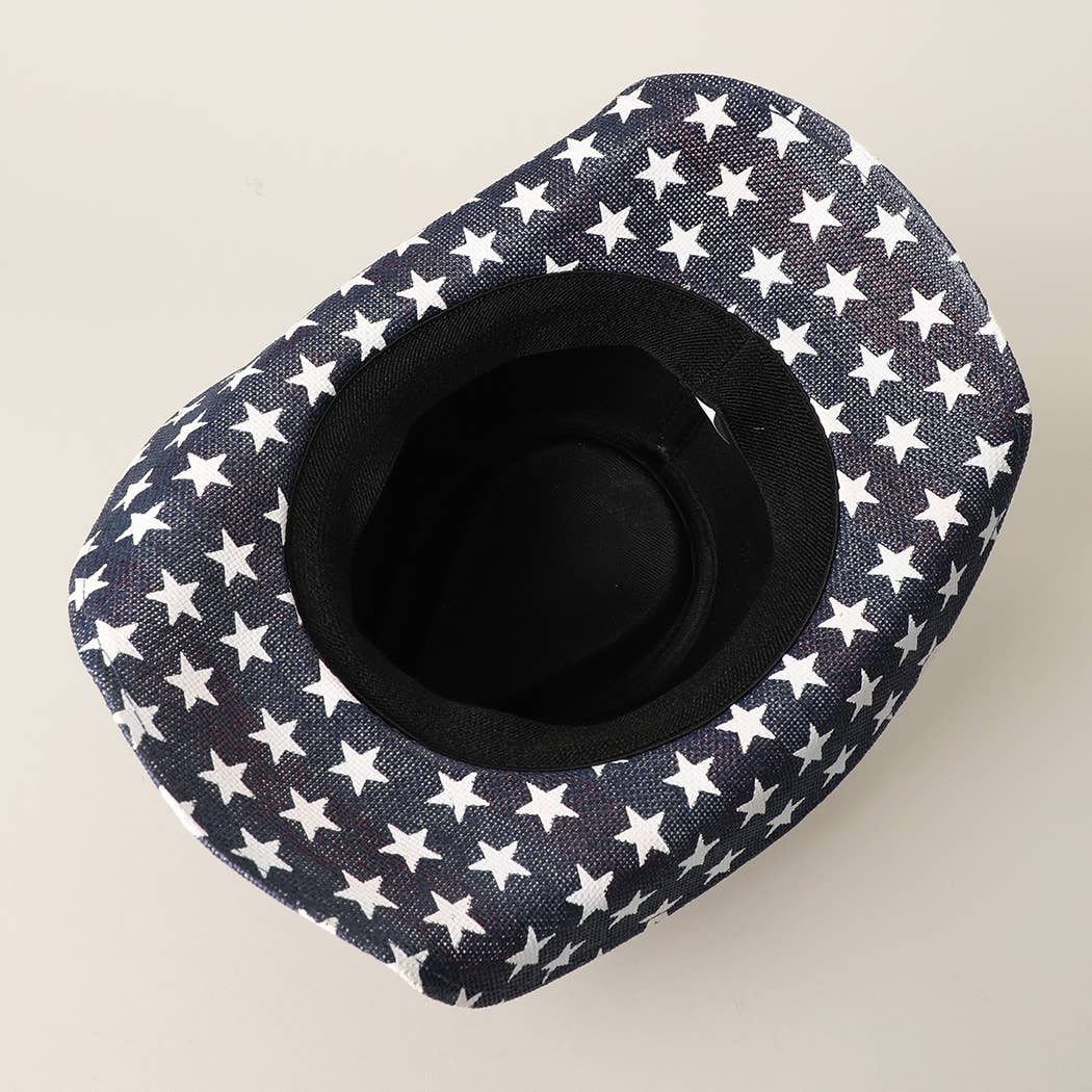 Liberty Star Western Straw Cowboy Hat